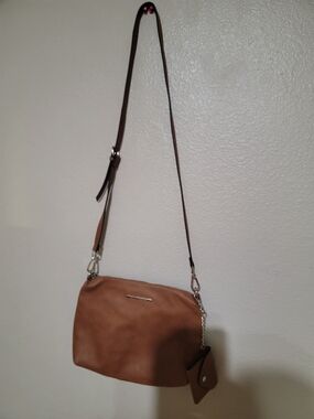 Brown Leather Crossbody Bag - Women